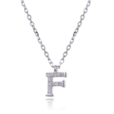 Letter F Necklace - penelope-it.com